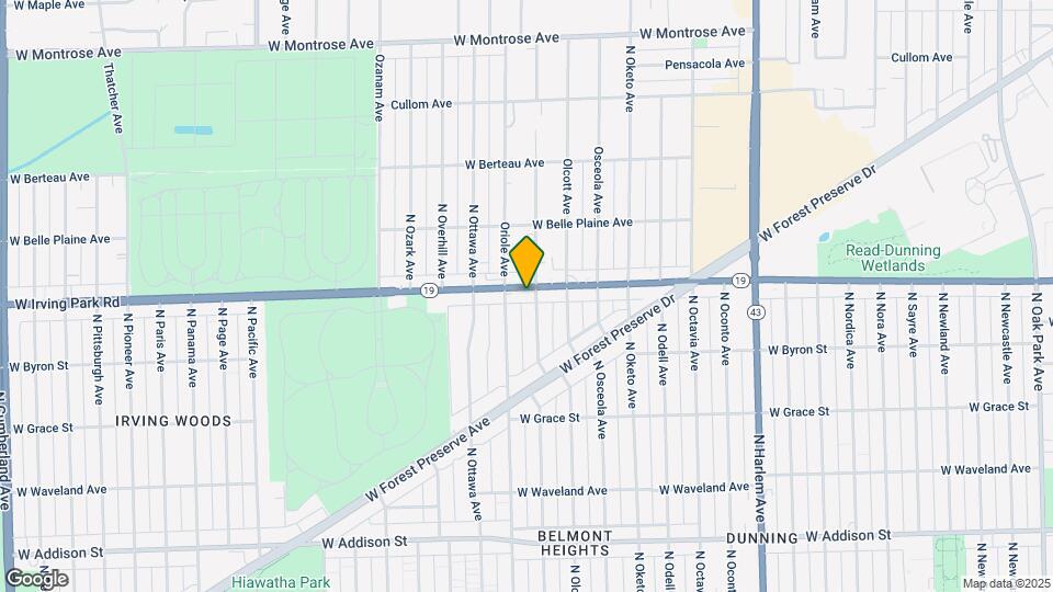 7543 W Irving Park Rd Map and Location Details