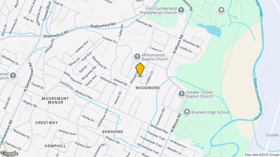 1110 Collins Cir Map and Location Details