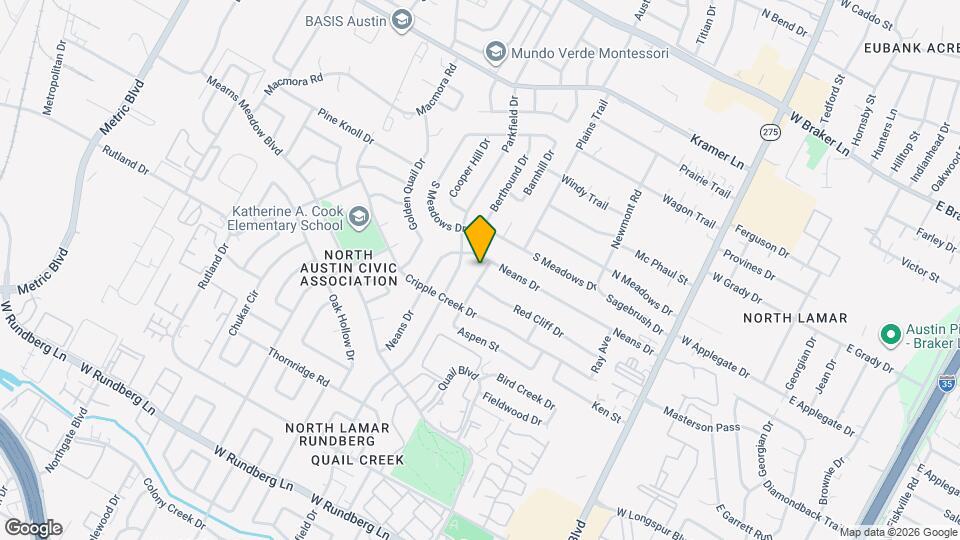 10302 Aspen St Map and Location Details