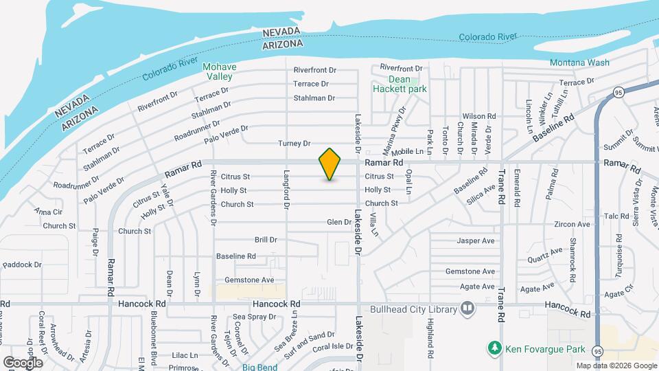 951 Holly St Mapa y Detalles de la Ubicación