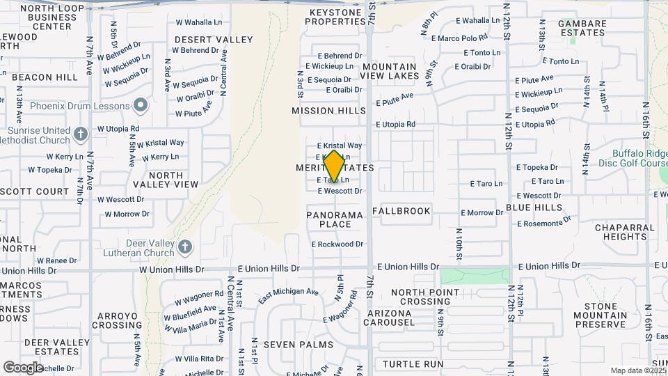 446 E Wescott Dr Map and Location Details
