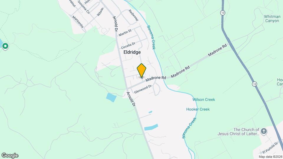 997 Madrone Rd Map and Location Details