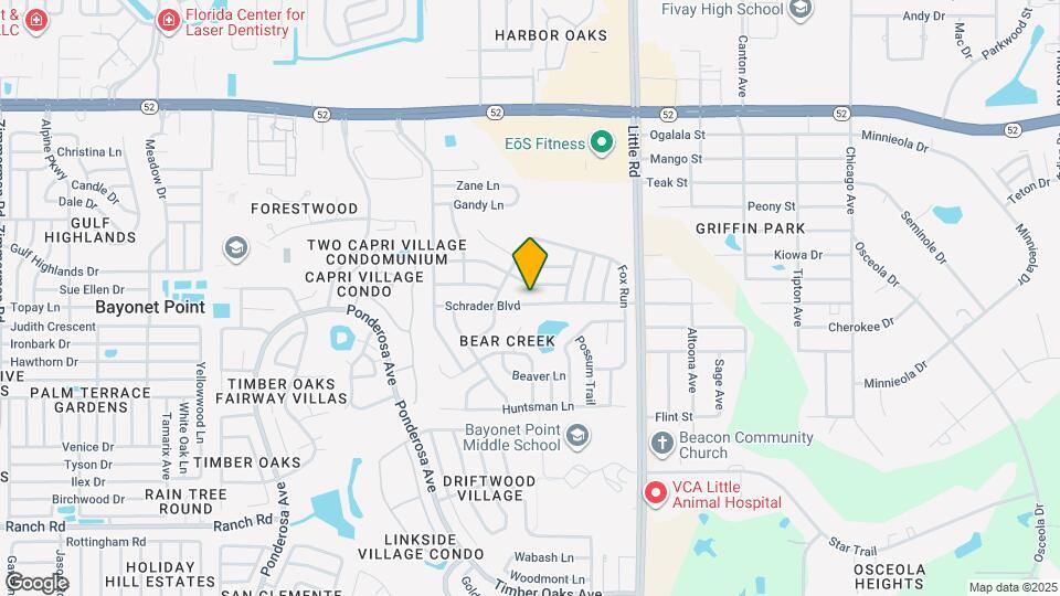 8721 Schrader Blvd Mapa y Detalles de la Ubicación