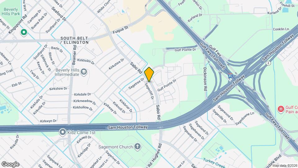 11903 Sagecliff Dr Map and Location Details