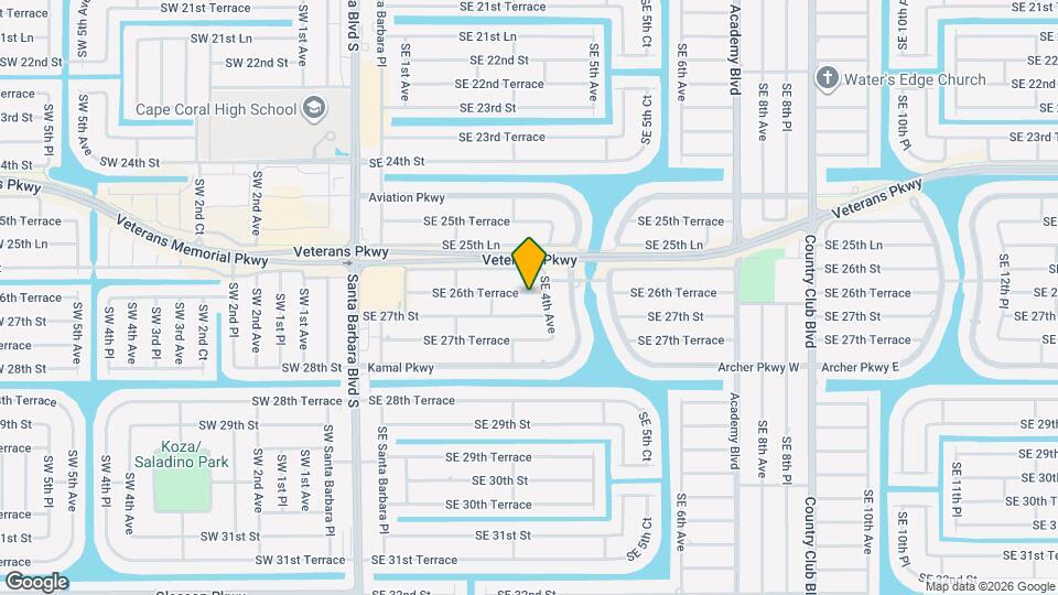 320 SE 26th Terrace Map and Location Details