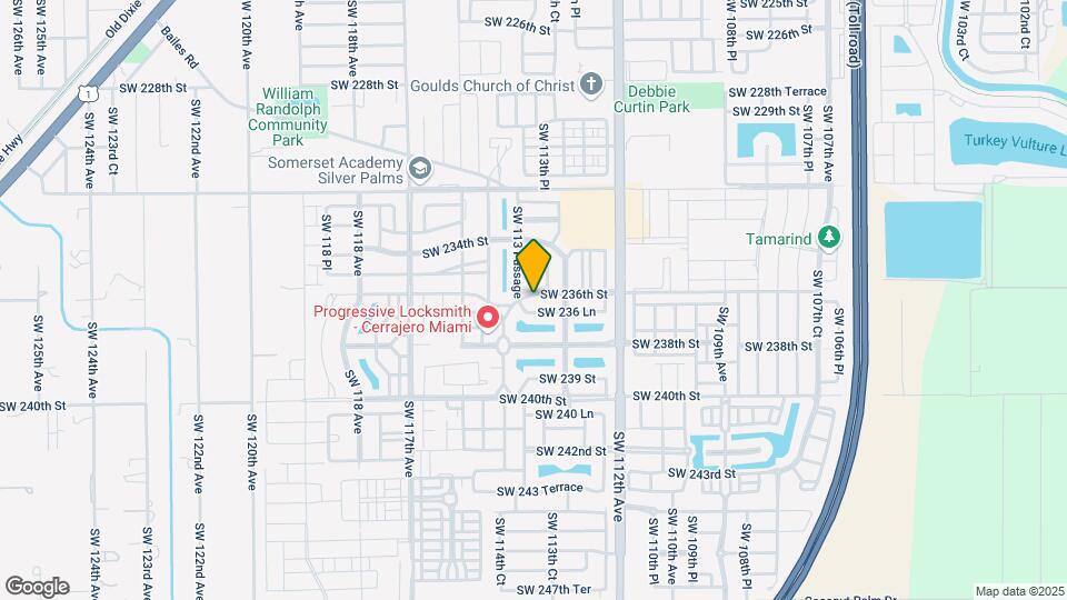 11382 SW 236th St Map and Location Details