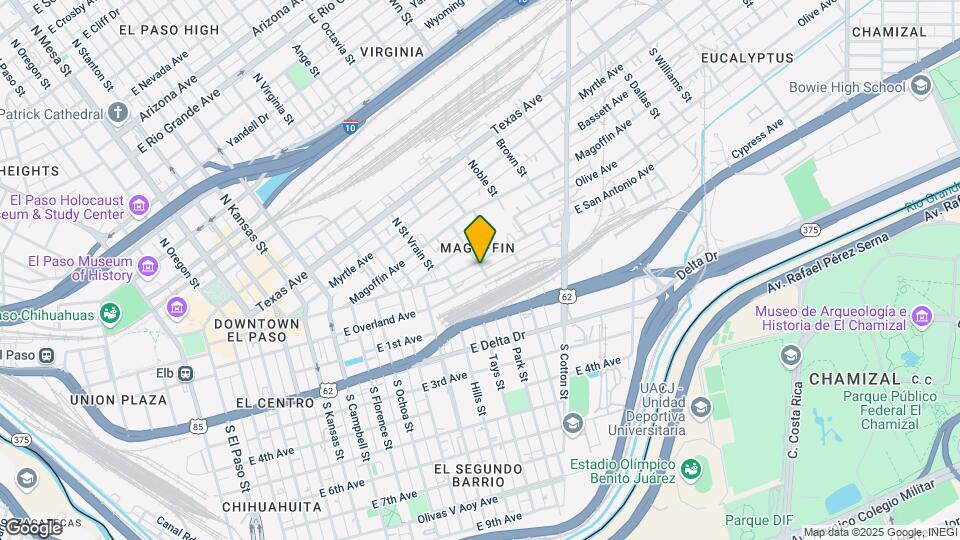 105 Tays St Mapa y Detalles de la Ubicación