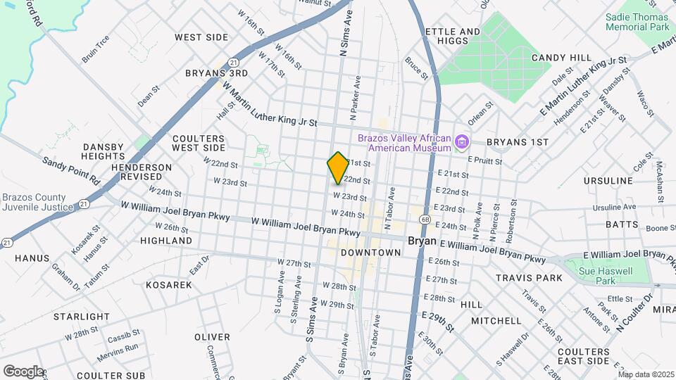 302 W 23rd St Mapa y Detalles de la Ubicación