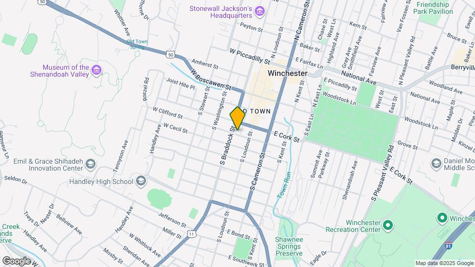 20 W Clifford St Map and Location Details