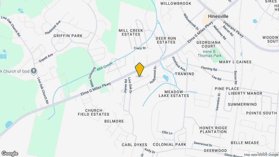 906 W Pine St Mapa y Detalles de la Ubicación