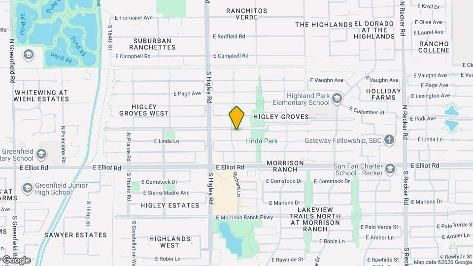 3317 E Park Ave Map and Location Details