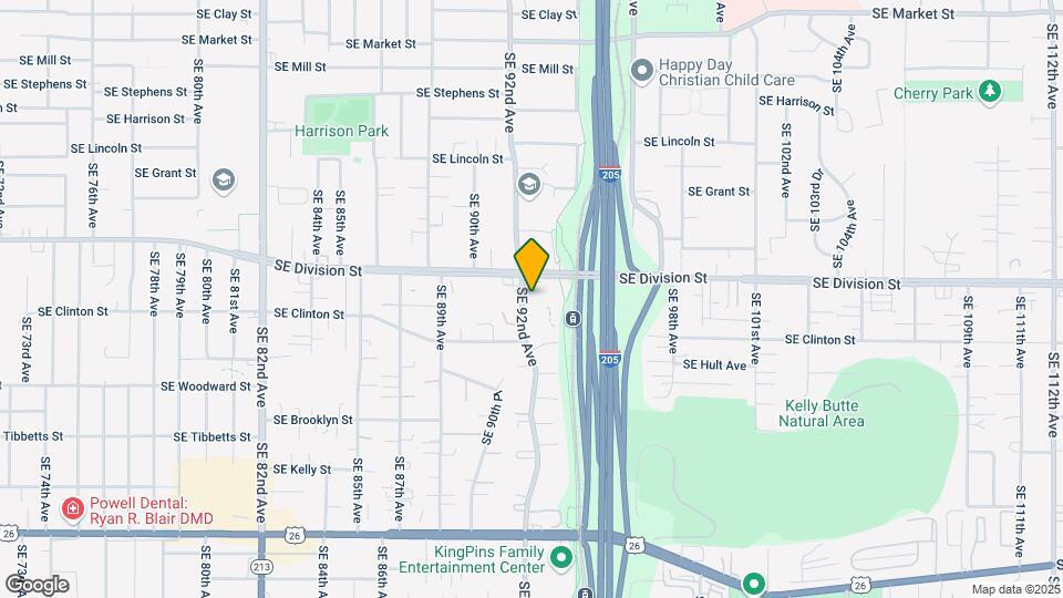 2536 SE 92nd Ave Map and Location Details