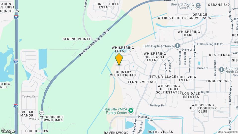 1412 Overlook Terrace Map and Location Details