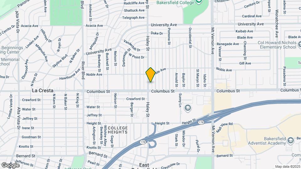 2713 Haley St Mapa y Detalles de la Ubicación