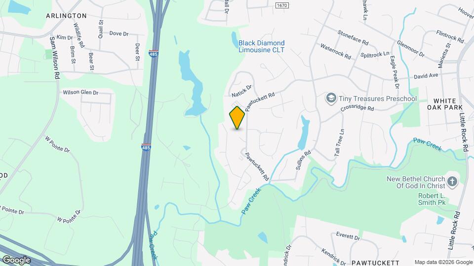 9121 Troon Ln Map and Location Details