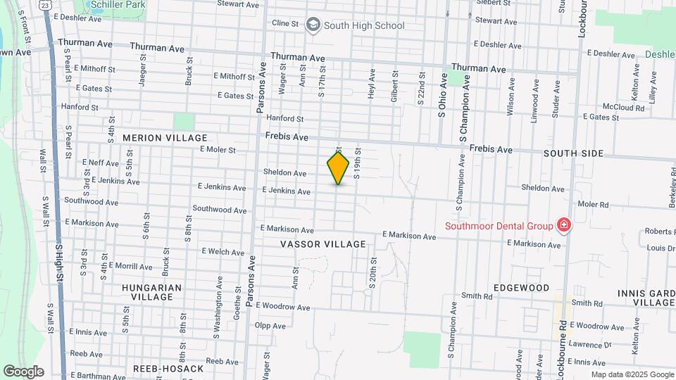 638 E Jenkins Ave, Unit A Map and Location Details