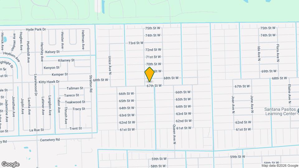 3404 67th St W Map and Location Details