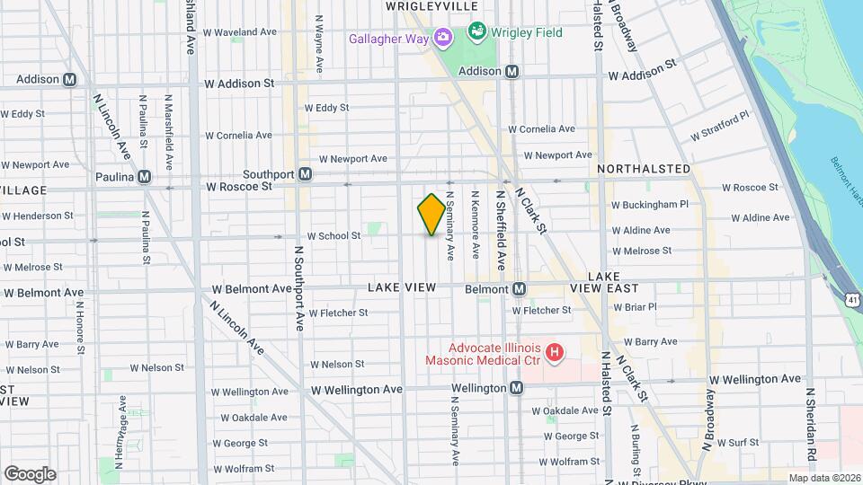 3251 N Clifton Ave, Unit A09W Map and Location Details