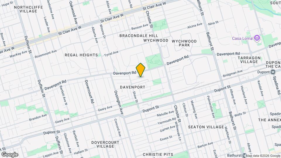 39 Marchmount Rd Map and Location Details