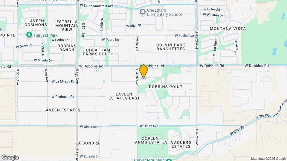 9418 S 46th Dr Map and Location Details
