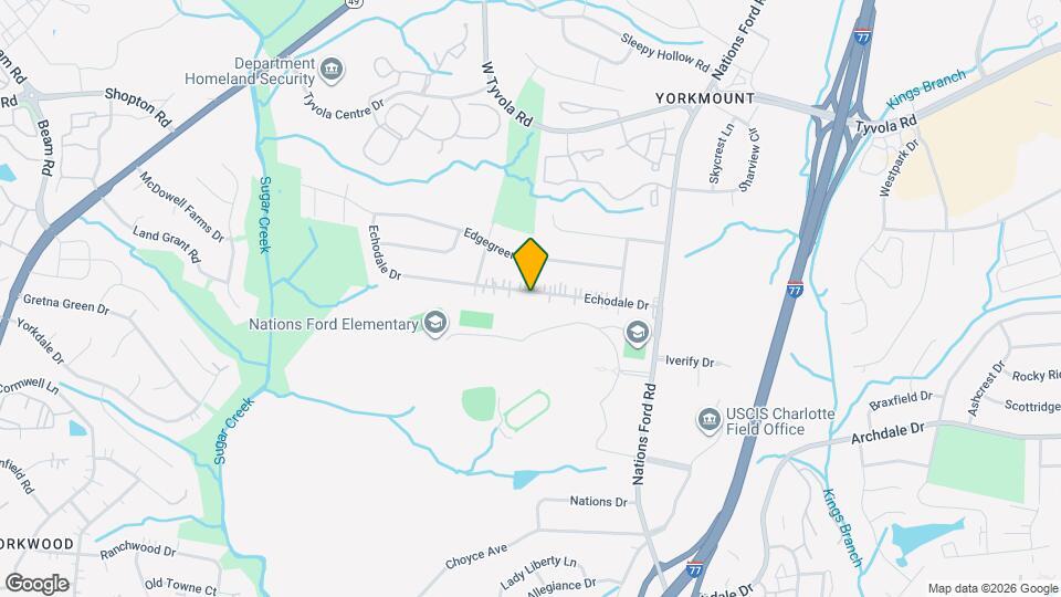 341 Echodale Dr Map and Location Details