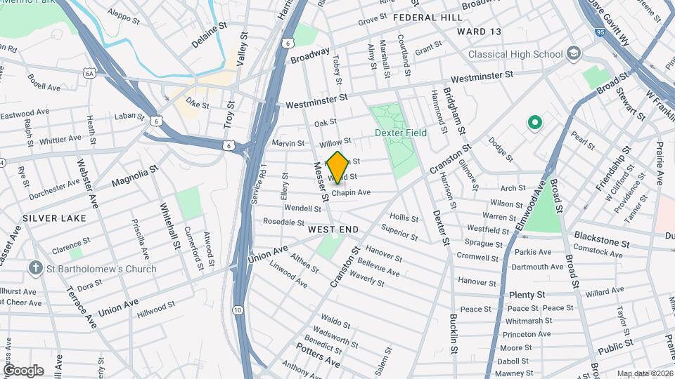 99 Chapin Ave Map and Location Details