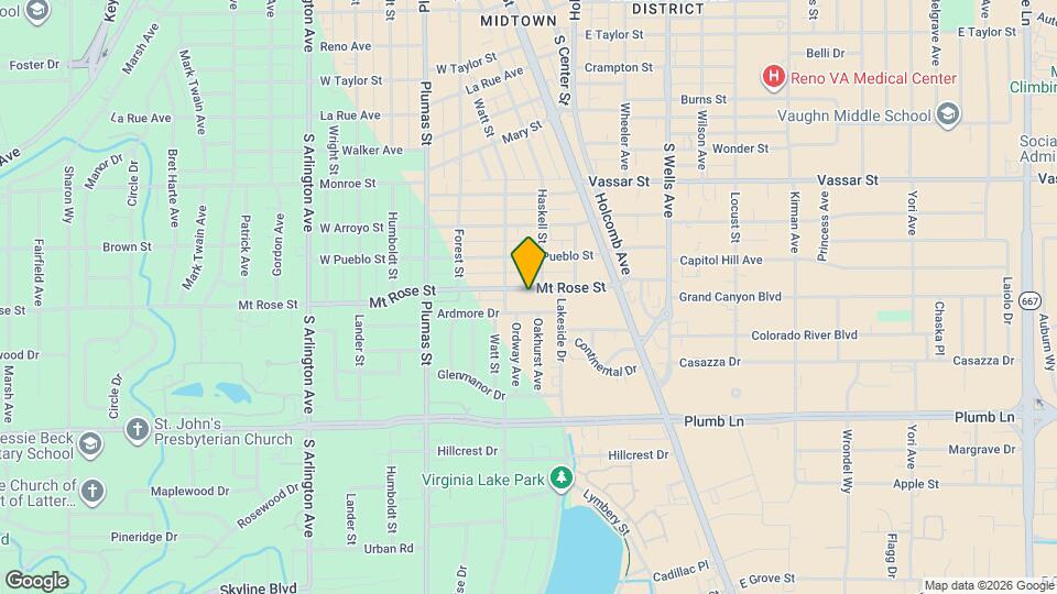 218 Mt Rose St Map and Location Details