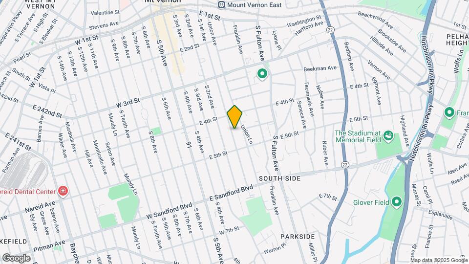 333 S 1st Ave Map and Location Details