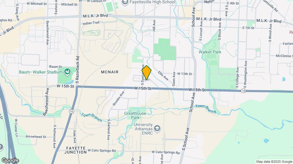 1331 Van Buren Ave Map and Location Details