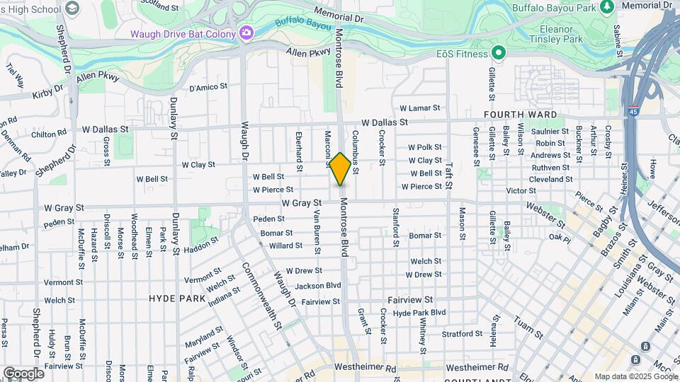 1330 Montrose Blvd Map and Location Details