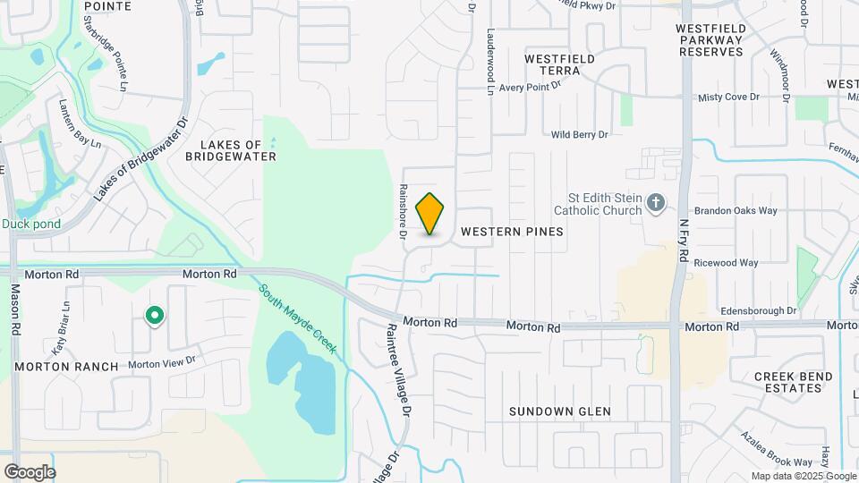 3311 Raintree Village Dr Map and Location Details