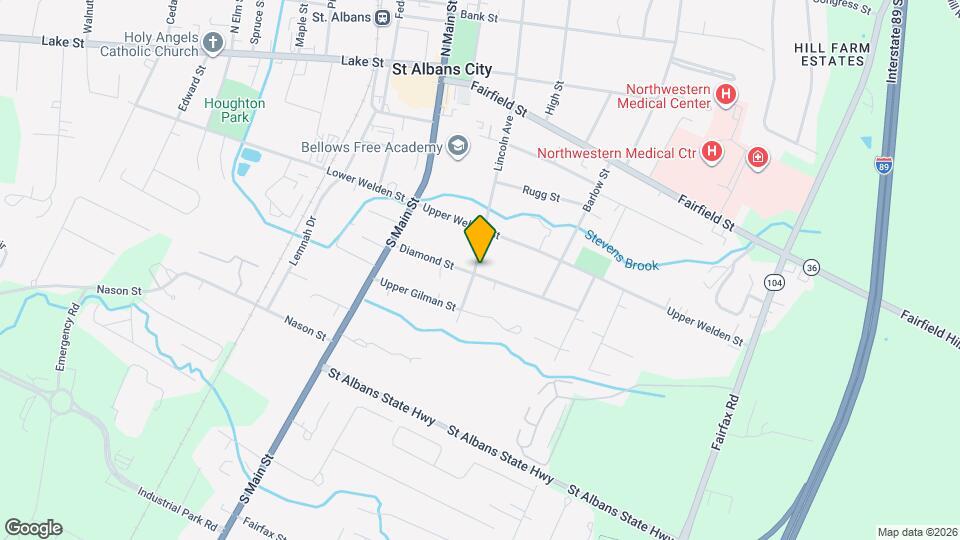 119 Lincoln Ave, Unit 2 Map and Location Details