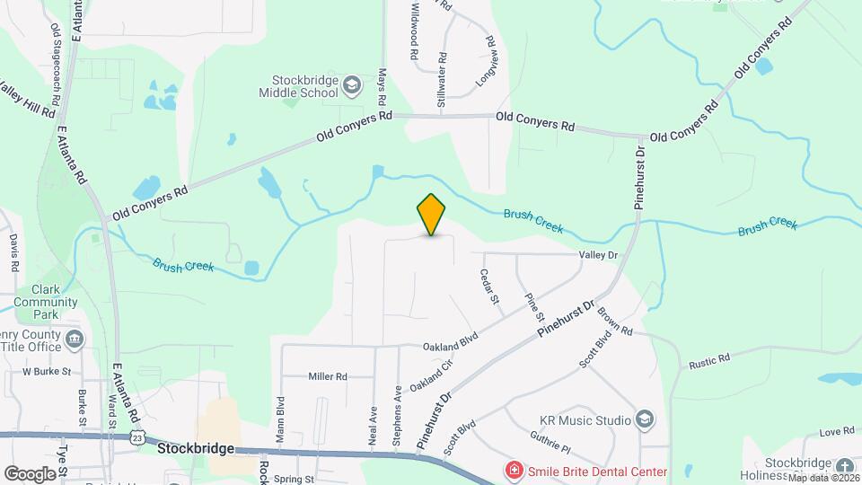 160 Briarcliff Pl Map and Location Details