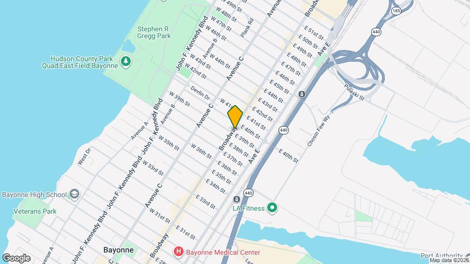 846 Broadway Map and Location Details