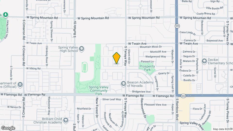 3869 Birchview Ct Map and Location Details