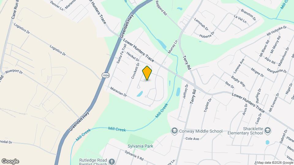 6311 Hackel Dr Mapa y Detalles de la Ubicación