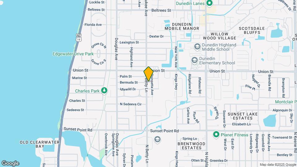 2065 N Betty Ln Map and Location Details