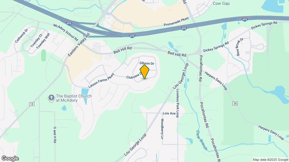 6249 S Clubview Cir Map and Location Details