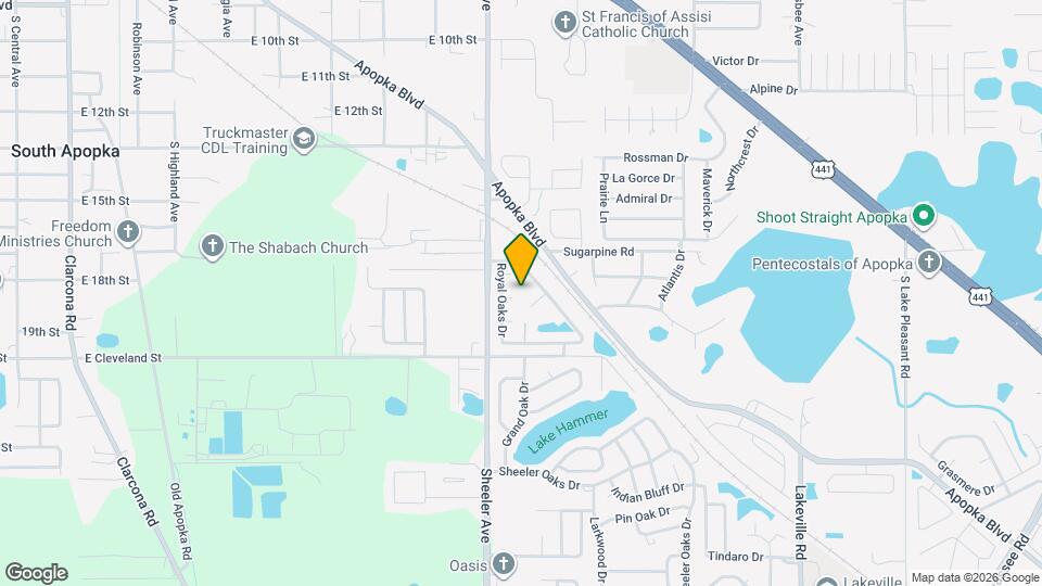 1533 Oakwood Ct Map and Location Details