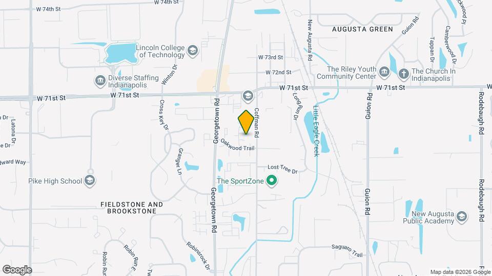 6821 Wildwood Ct Map and Location Details