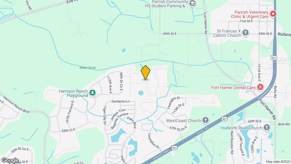 6205 114th Ave E Map and Location Details