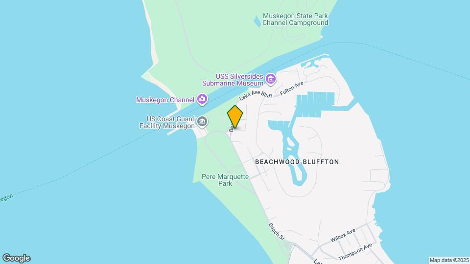 1464 Beach St Map and Location Details