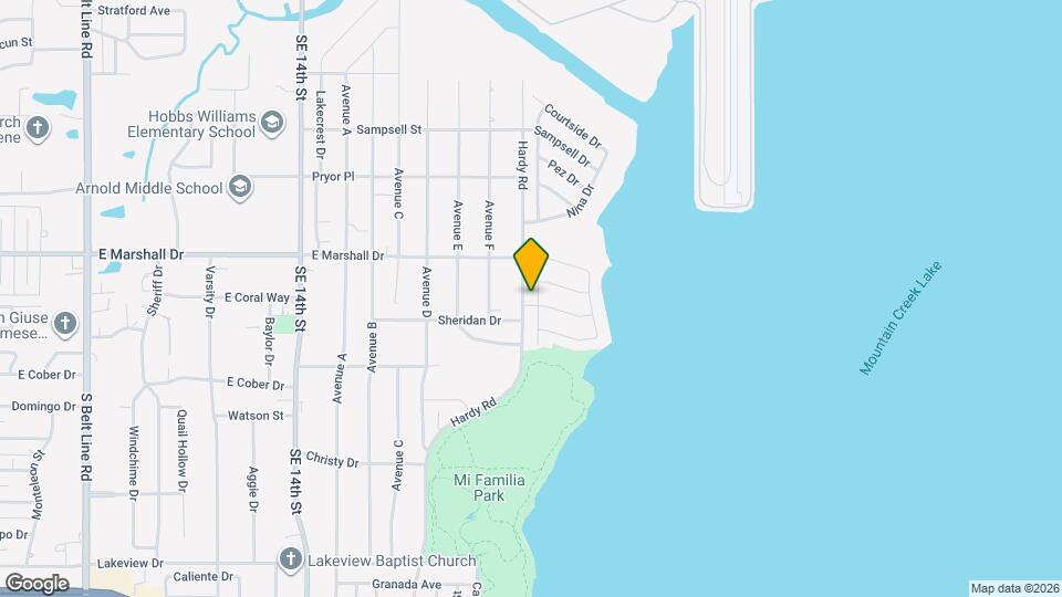1803 Sea Gull Dr Map and Location Details