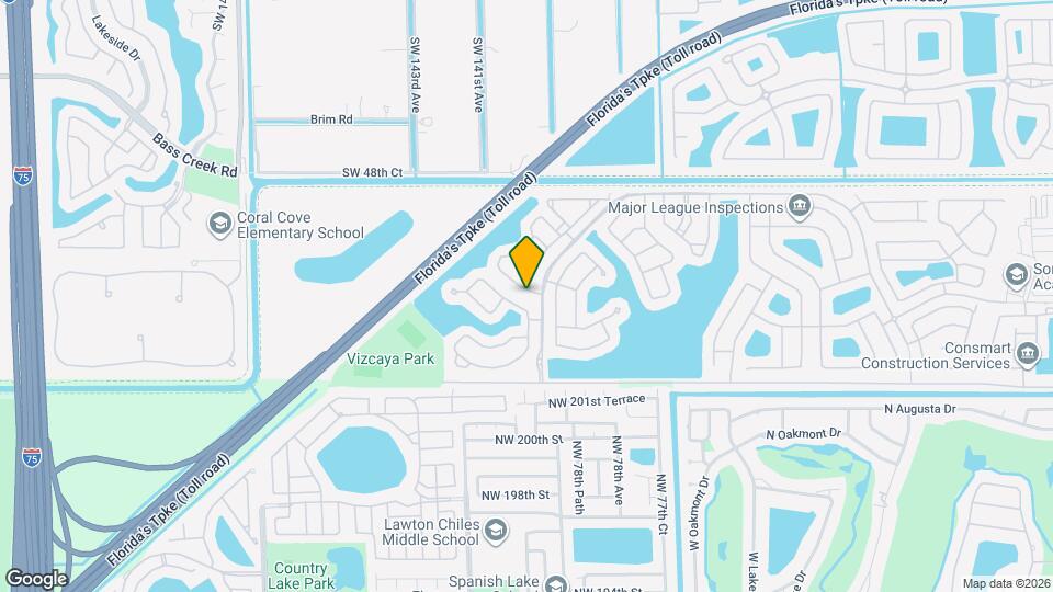 14030 SW 51st Ln Map and Location Details