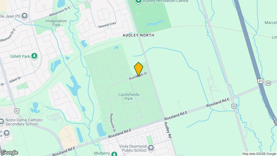 135 Rushworth Dr Map and Location Details