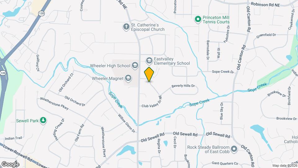 2653 Club Valley Dr NE Map and Location Details