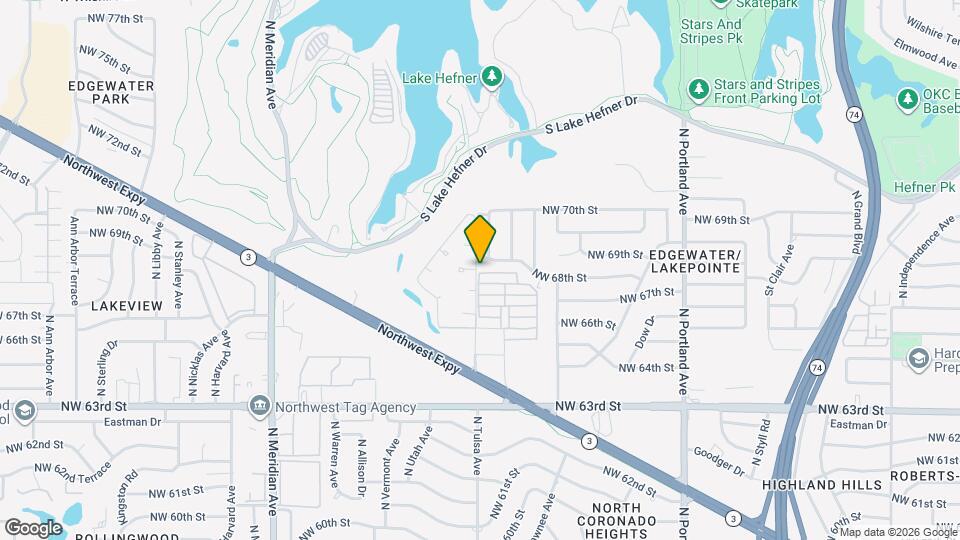 4018 NW 68th St Map and Location Details