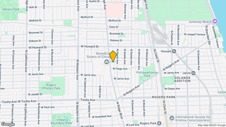 7441-7445 N Ridge Blvd Mapa y Detalles de la Ubicación