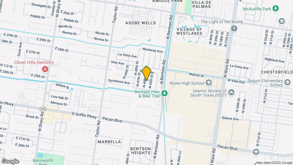 1916 N 46th St Map and Location Details