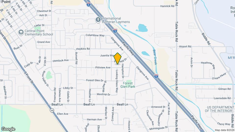 1069 Pittview Ave Map and Location Details